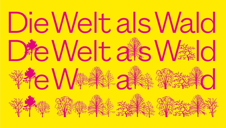 "Verschwindende Vermächtnisse: Die Welt als Wald", Grafik: Wolfgang Hückel für Reassembling the Natural