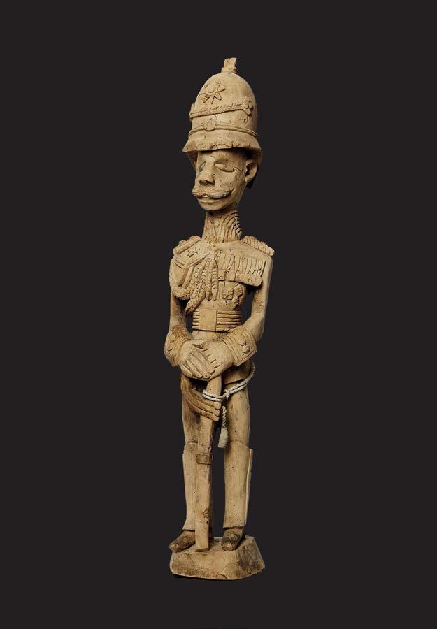 Colonfigur eines deutschen Offiziers in Paradeuniform, Deutsches Historisches Museum, Berlin / S. Ahlers.