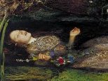 John Everett Millais: Ophelia (1851-2), Tate Gallery, London