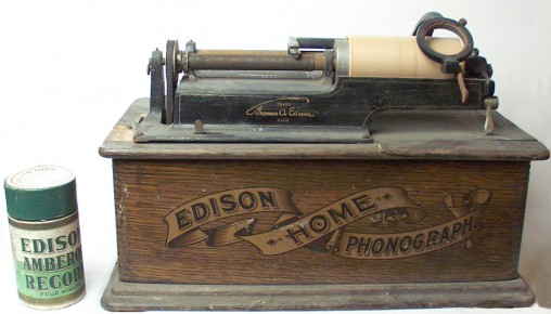 Objekt des Monats Edison Home Phonograph